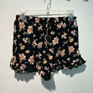 Floral Flowy shorts